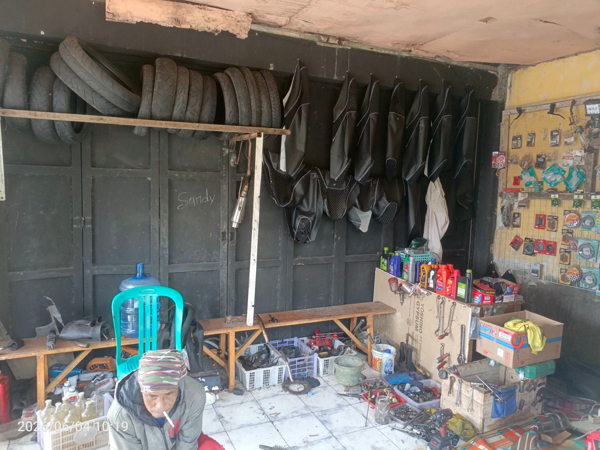 Stok ban & jok kulit siap pasang